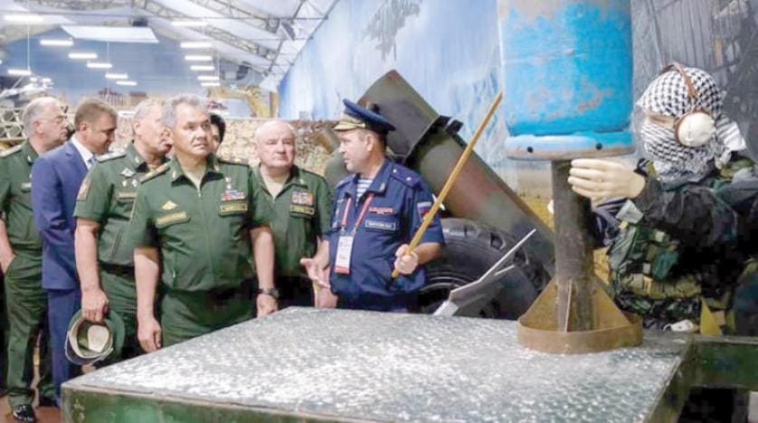 Şoygu’dan ‘Cehennem Topu’na  büyük ilgi