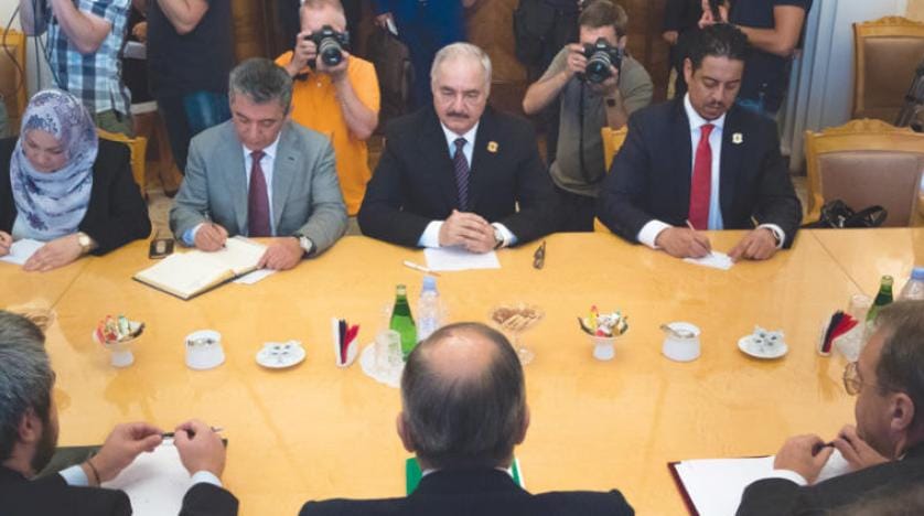 Lavrov ve Hafter, Moskova’da görüştü