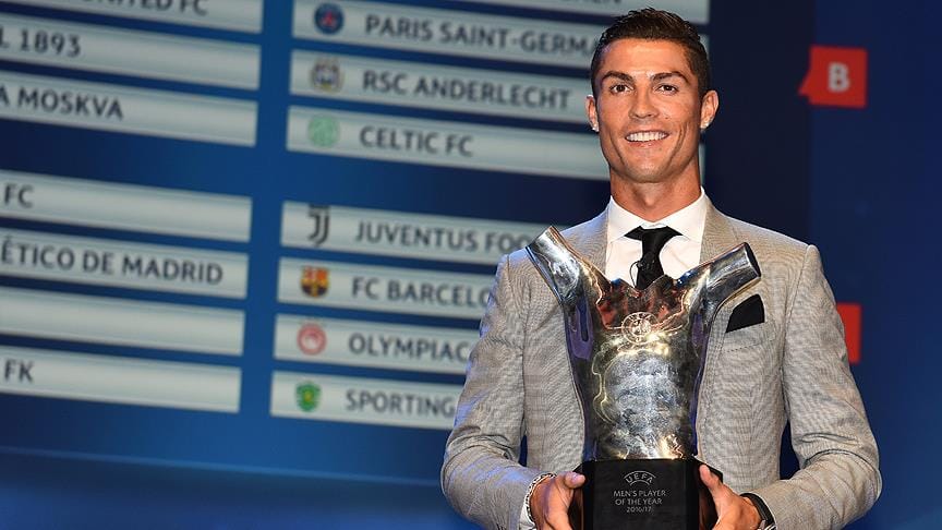 Ronaldo Avrupa’da yılın futbolcusu seçildi