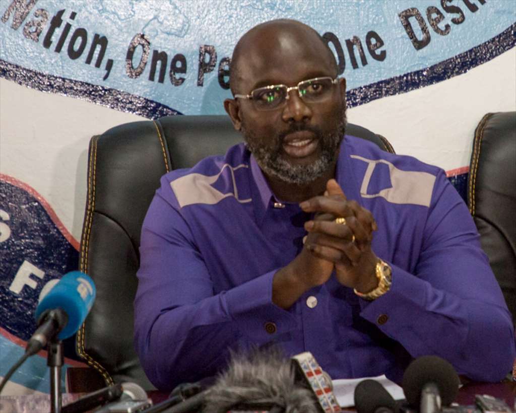 Liberya… George Weah cumhurbaşkanı olarak oynuyor