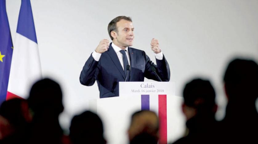 Macron, Avrupa göç dosyasını eleştirdi!
