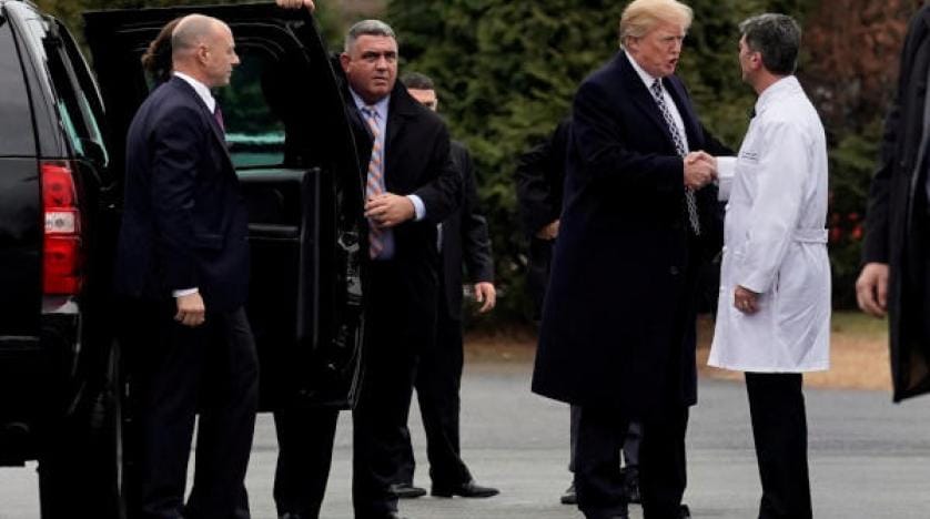 Beyaz Saray: Trump’ın sağlığı mükemmel