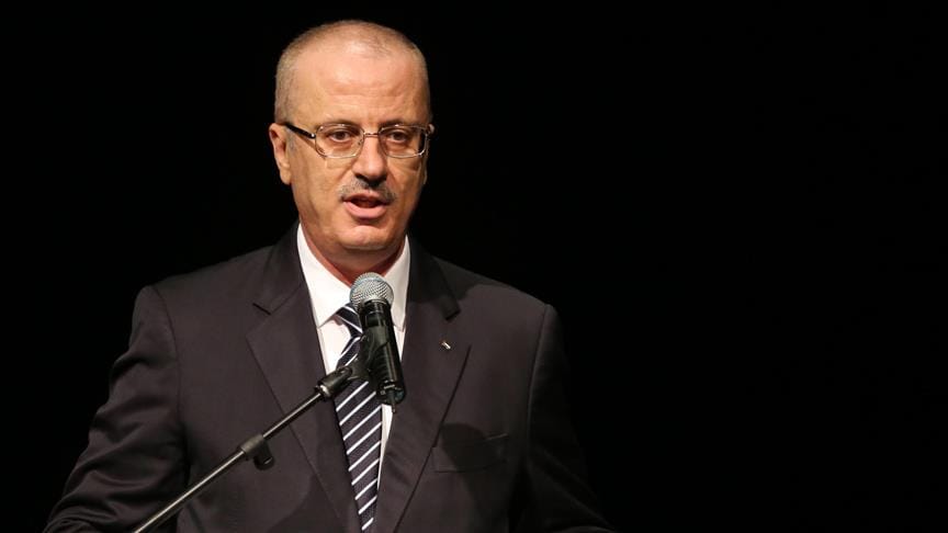 Filistin Başbakanı Hamdallah’tan uluslararası topluma İsrail’e baskı çağrısı