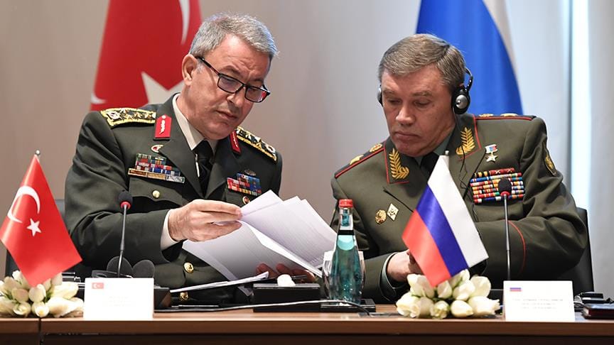Orgeneral Hulusi Akar Rusya’ya gitti
