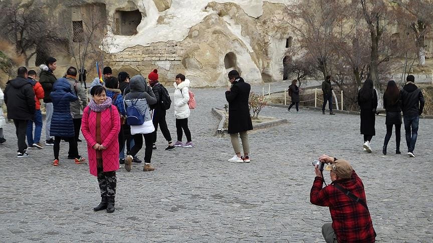 Kapadokya’ya gelen turist sayısı 2017’de yüzde 48 arttı