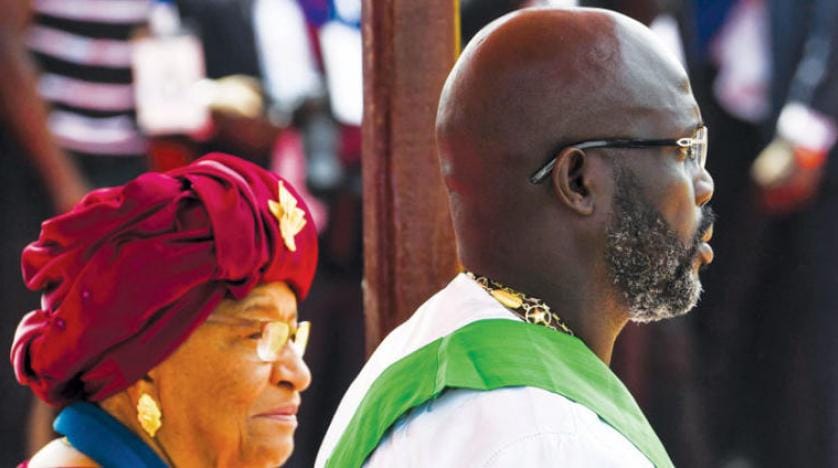 Liberya’da ‘yolsuzluklara karşı’ bir devlet başkanı George Weah