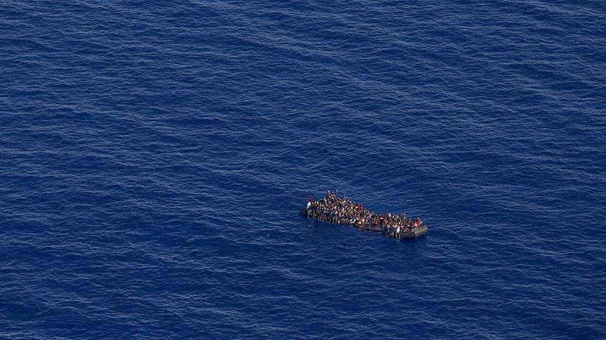 Libya açıklarında 120 göçmen kurtarıldı