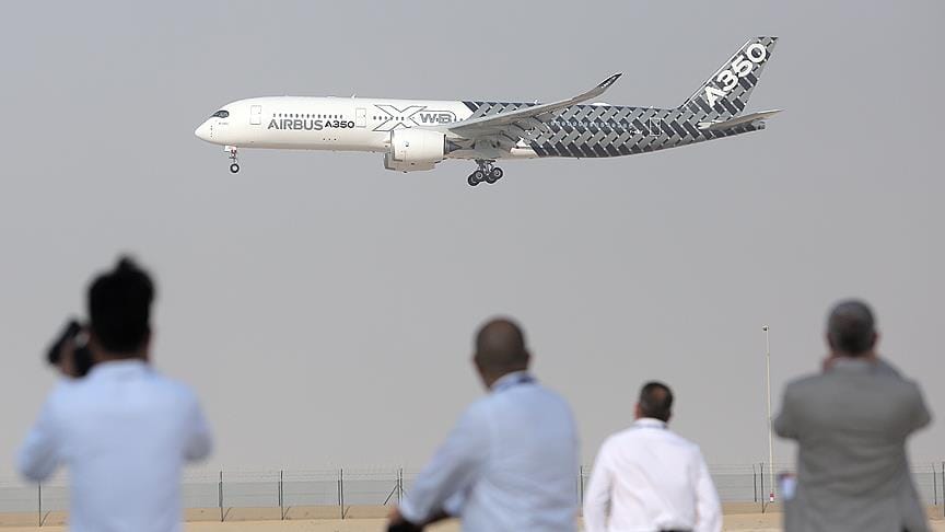 Airbus, 2017’de bin 109 adet ticari uçak siparişi aldı
