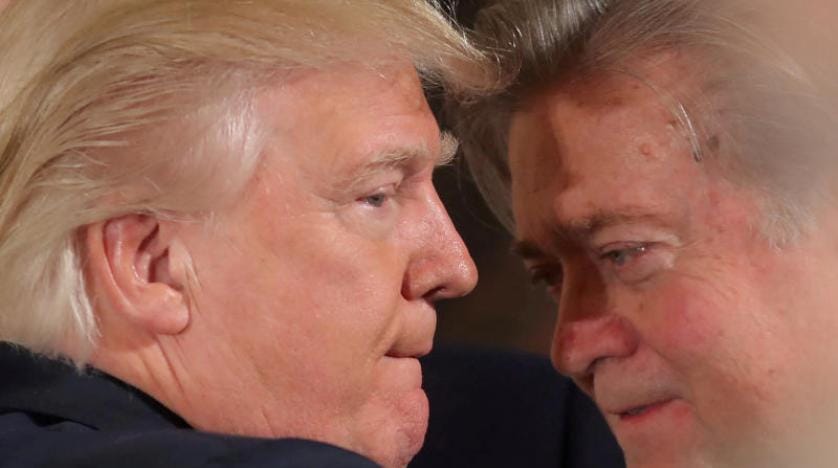 Trump ve Bannon arasında neler yaşandı?