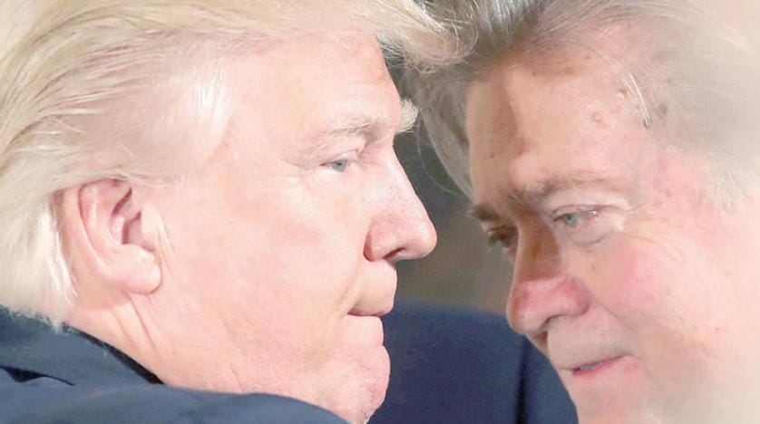 Trump’tan eski başstratejisti Bannon’a tepki