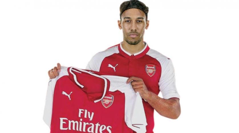 Aubameyang Arsenal’da
