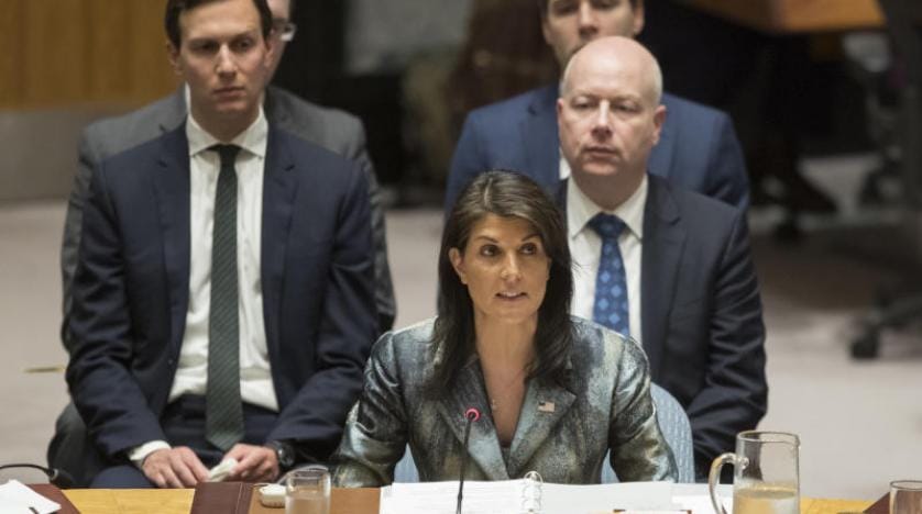 Haley: Ortadoğu barış planı neredeyse tamamlandı