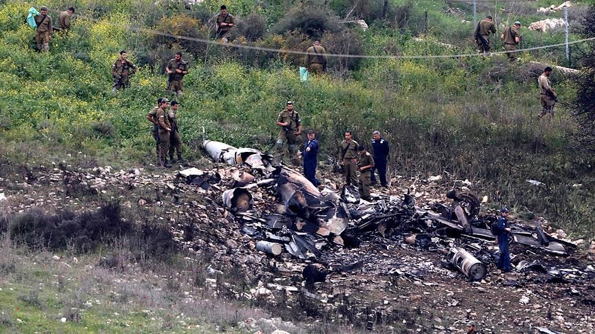 İsrail savaş uçağının düşürülmesiyle ilgili ayrıntılar ortaya çıktı