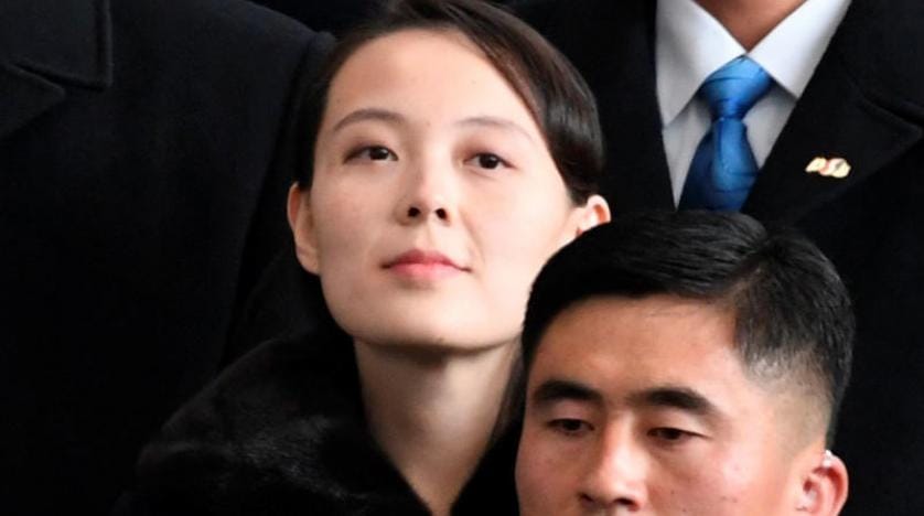 Kuzey Kore liderinin kız kardeşi Kim Yo-jong Güney Kore’de