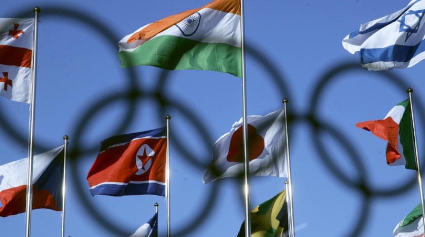 2018 Kış Olimpiyatları’nda Kuzey Kore bayrağı da kullanıldı