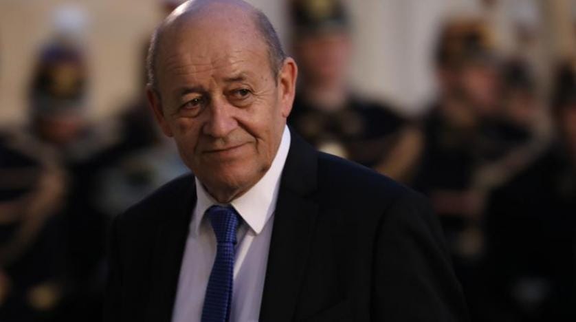 Le Drian: Suriye rejiminin kimyasal silah kullanması kabul edilemez