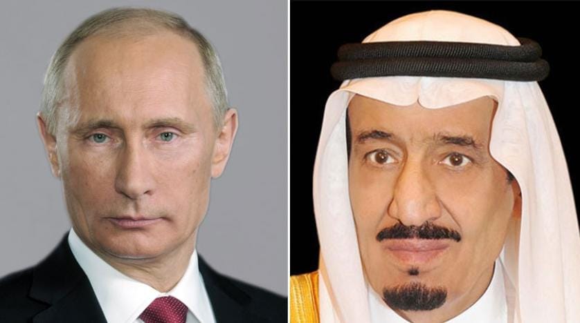 Kral Selman, Putin ile telefonda görüştü