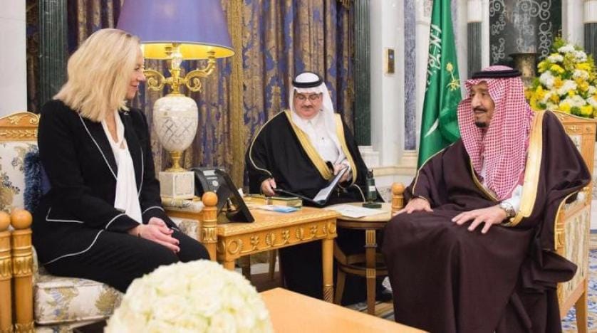 Suudi Arabistan Kralı, Hollanda Kalkınma Bakanı’nı kabul etti