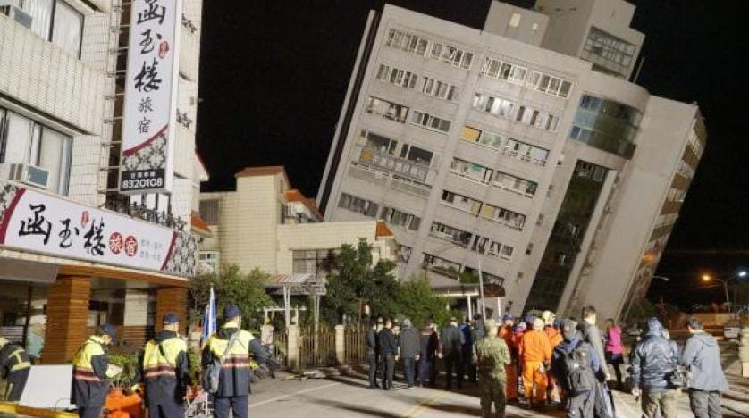 Tayvan’da 6,4 büyüklüğünde deprem