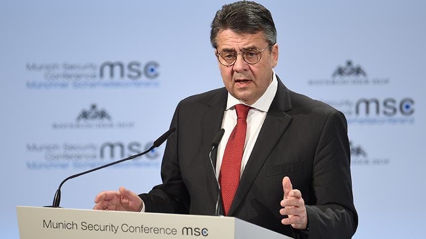 Almanya Dışişleri Bakanı Gabriel: Türkiye ile ilişkilerin tekrar sıkılaştırılmasından yanayız