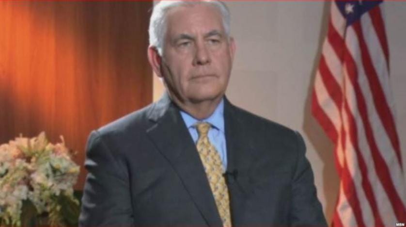 Tillerson: Arap ülkelerindeki İran varlığı istikrar getirmez