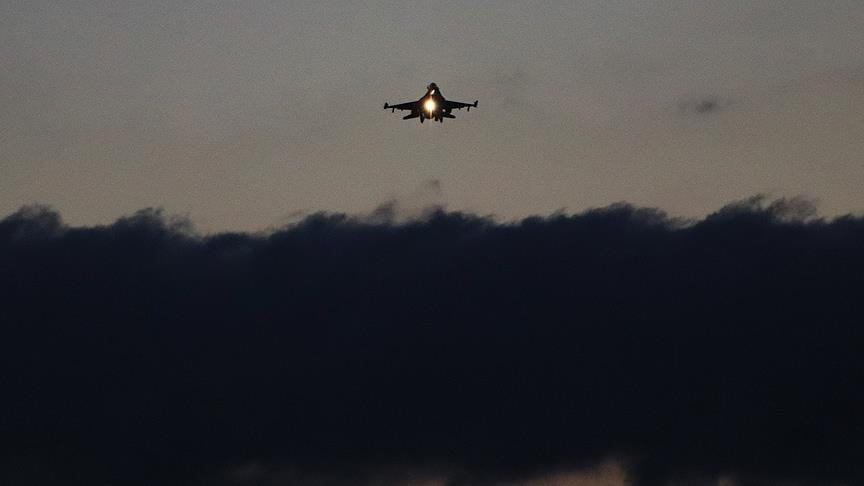 TSK’dan Afrin’deki terör hedeflerine hava harekatı