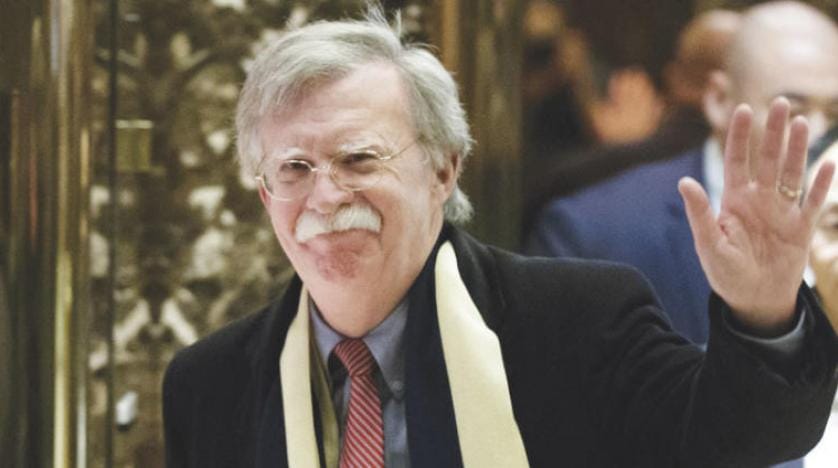 Bolton, Washington’daki Tahran karşıtlığını güçlendirecek