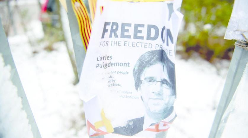 Puigdemont: Pes etmeyeceğim