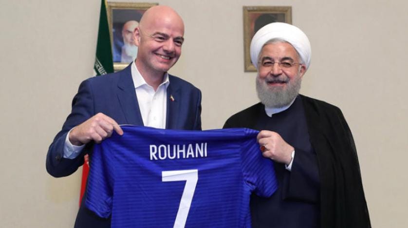 FIFA Başkanı Infantino: Ruhani kadınların maçlara katılmasına izin verileceği sözünü verdi