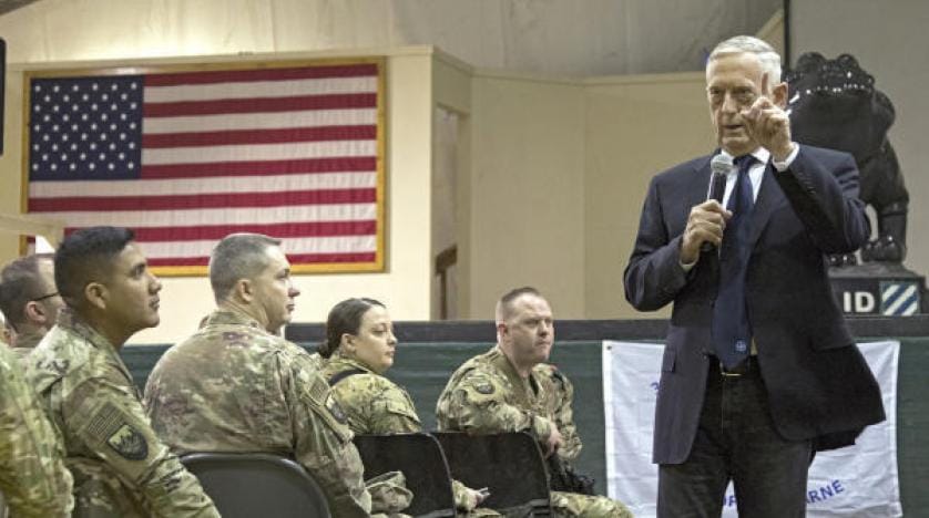 ABD Savunma Bakanı Mattis: İran, Irak seçimlerini etkilemek için para kullanıyor