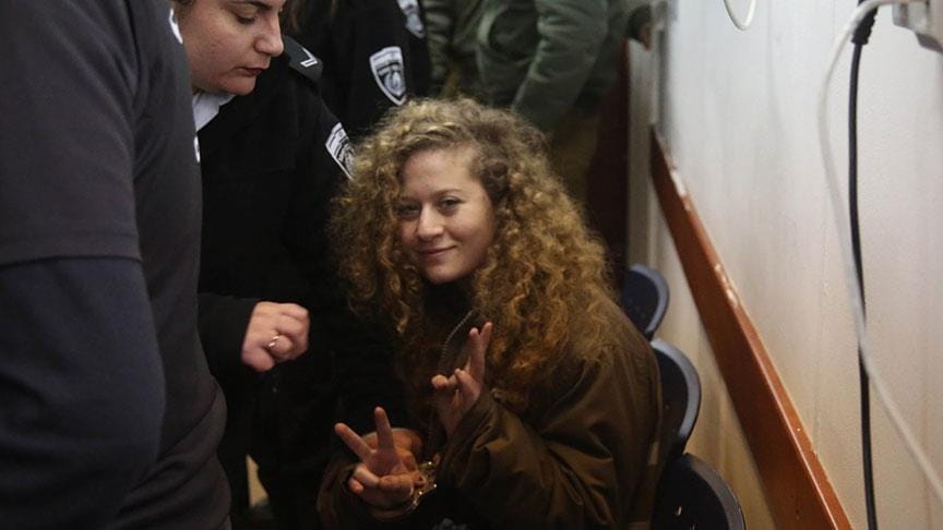 ‘Ahed derhal serbest bırakılmalı’