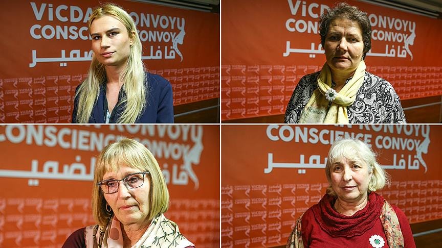 Bosna’nın acılı anneleri ‘Kadınlar İçin Vicdan Konvoyu’nda