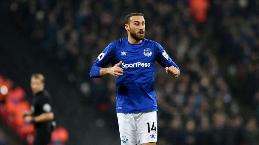 Everton’a 3 puanı Cenk Tosun getirdi