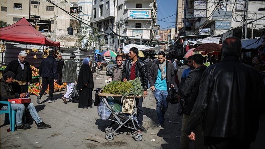 ‘Gazze’de alım gücü yüzde 60 azaldı’