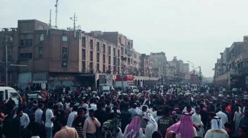 Ahvaz’da Arapların dışlanmasına karşı protesto