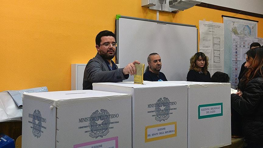 İtalya’da sandık çıkış anketinden merkez sağ ittifakı çıktı