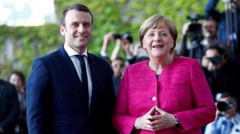 Macron ve Merkel yarın Elysee’de bir araya gelecek