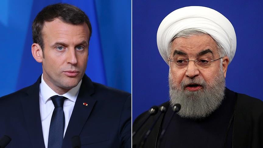 Macron ve Ruhani telefonda Suriye’yi görüştü