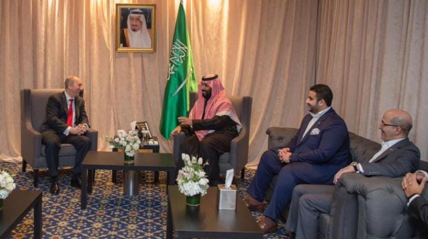 Muhammed bin Selman, FTSE Russell’ın CEO’su ile bir araya geldi