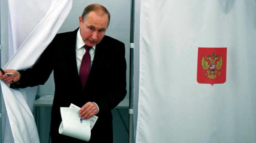 Ruslar seçimlere gösterdikleri benzersiz ilgiyle Putin’e geniş bir yetki verdi