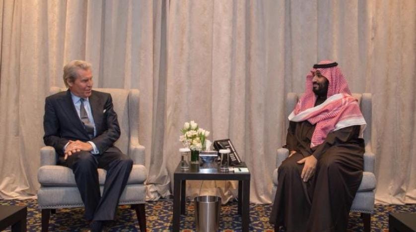 Suudi Arabistan Veliaht Prensi, New York’ta Ekonomi Kulübü üyeleri ile bir araya geldi