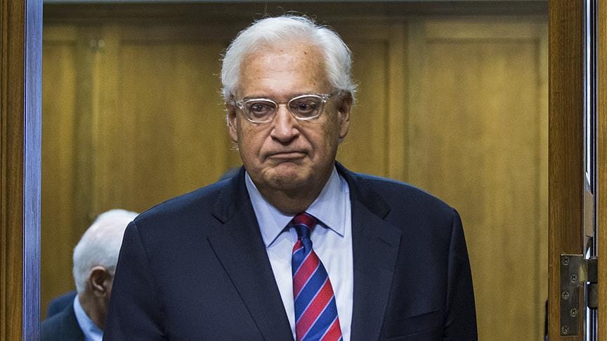 Tel Aviv Büyükelçisi Friedman’dan Abbas’a cevap