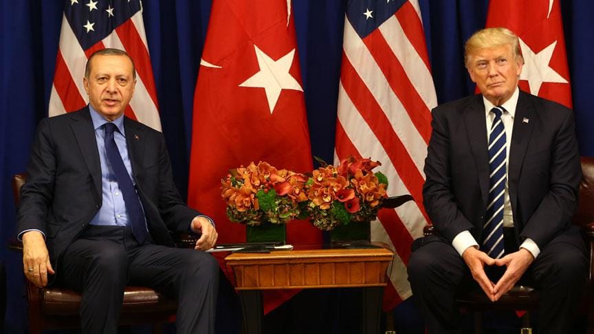 Cumhurbaşkanı Erdoğan, ABD Başkanı Trump ile görüştü