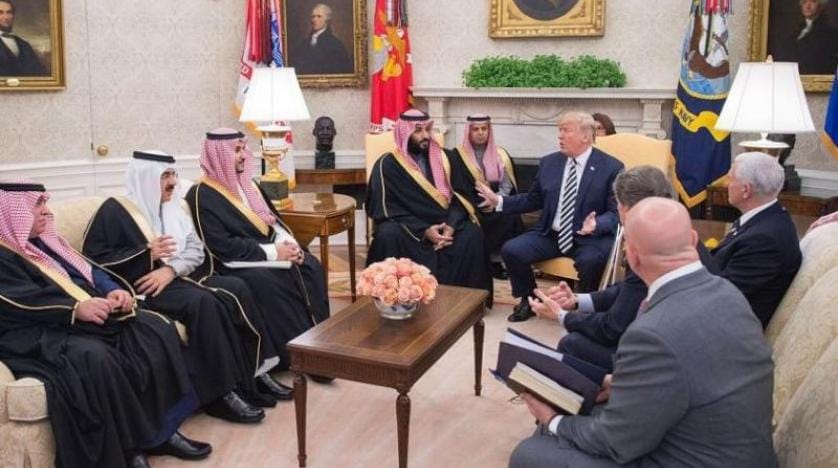 Trump ve Muhammed bin Selman İran’ın tehditleriyle mücadele etme konusunda anlaştı
