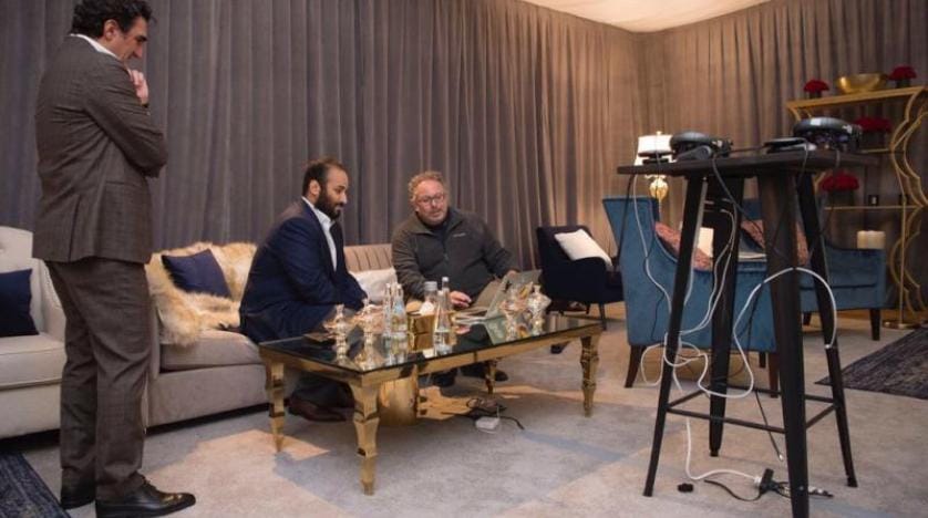 Veliaht Prens, Magic Lip CEO’su ile bir araya geldi