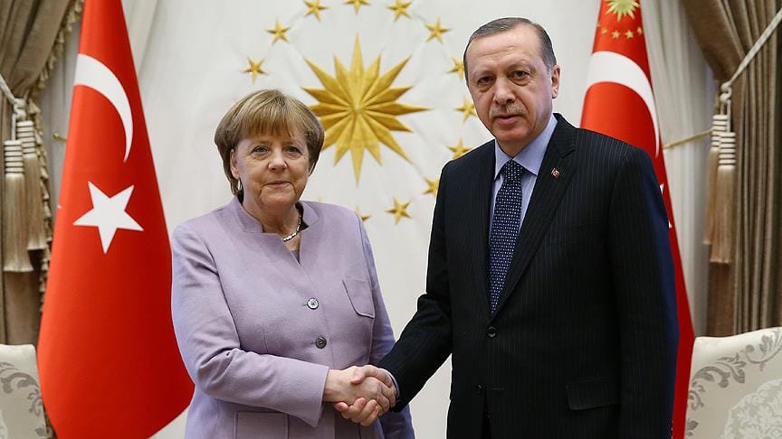Erdoğan ve Merkel görüşmesinde ‘toprak bütünlüğü’ vurgusu