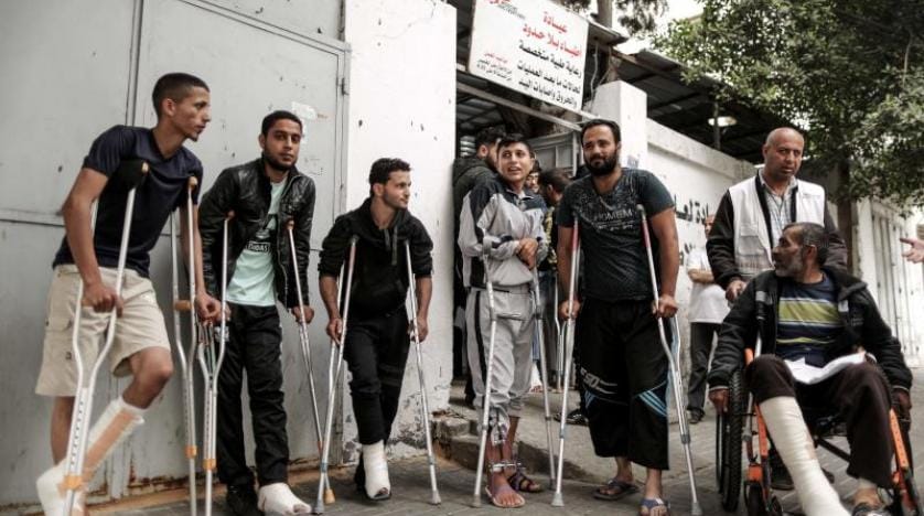 İsrail askerlerinin kurşunlarıyla yaralanan Filistinlilerin endişe uyandırıyor