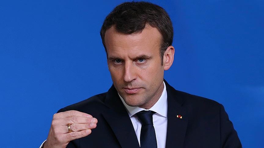 Fransa Cumhurbaşkanı Macron’dan Suriye açıklaması