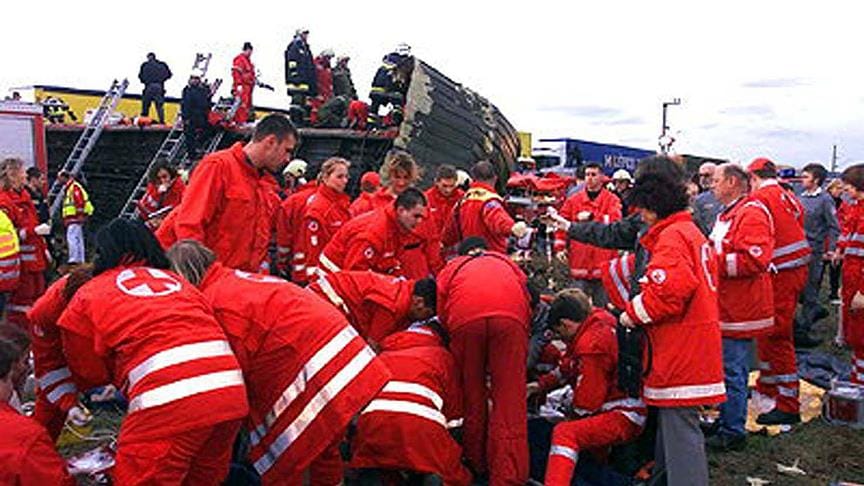 Avusturya’da tren kazası: 54 yaralı