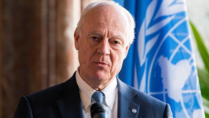 BM Suriye Özel Temsilcisi Mistura Ankara’da